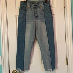 Vintage two-tone jeans
